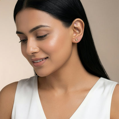 Gold Stay Graceful Lab Grown Diamond Studs