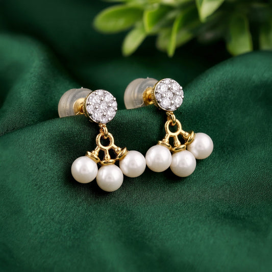 Gold Lumineuse Lab Grown Diamond Earrings