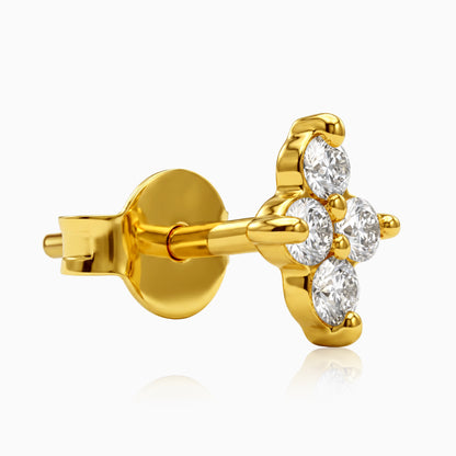 Gold Prism Shine Lab Grown Diamond Studs