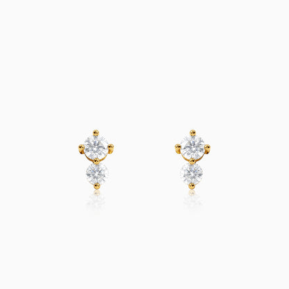 Gold Solenne Spark Lab Grown Diamond Earrings