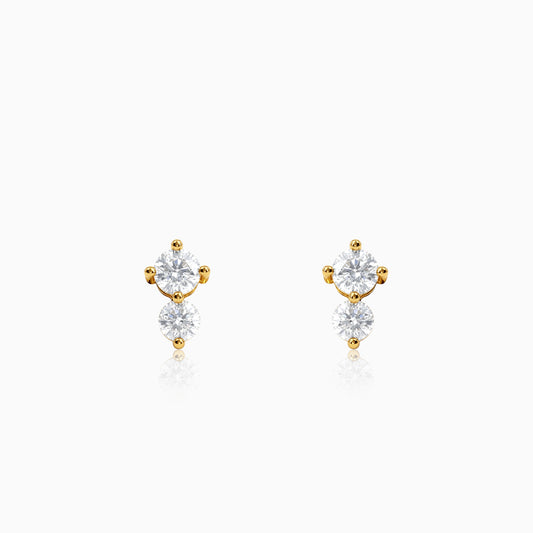 Gold Solenne Spark Lab Grown Diamond Earrings