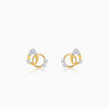 Lab_grown_diamond_Gold_Petioles_Diamond_Studs