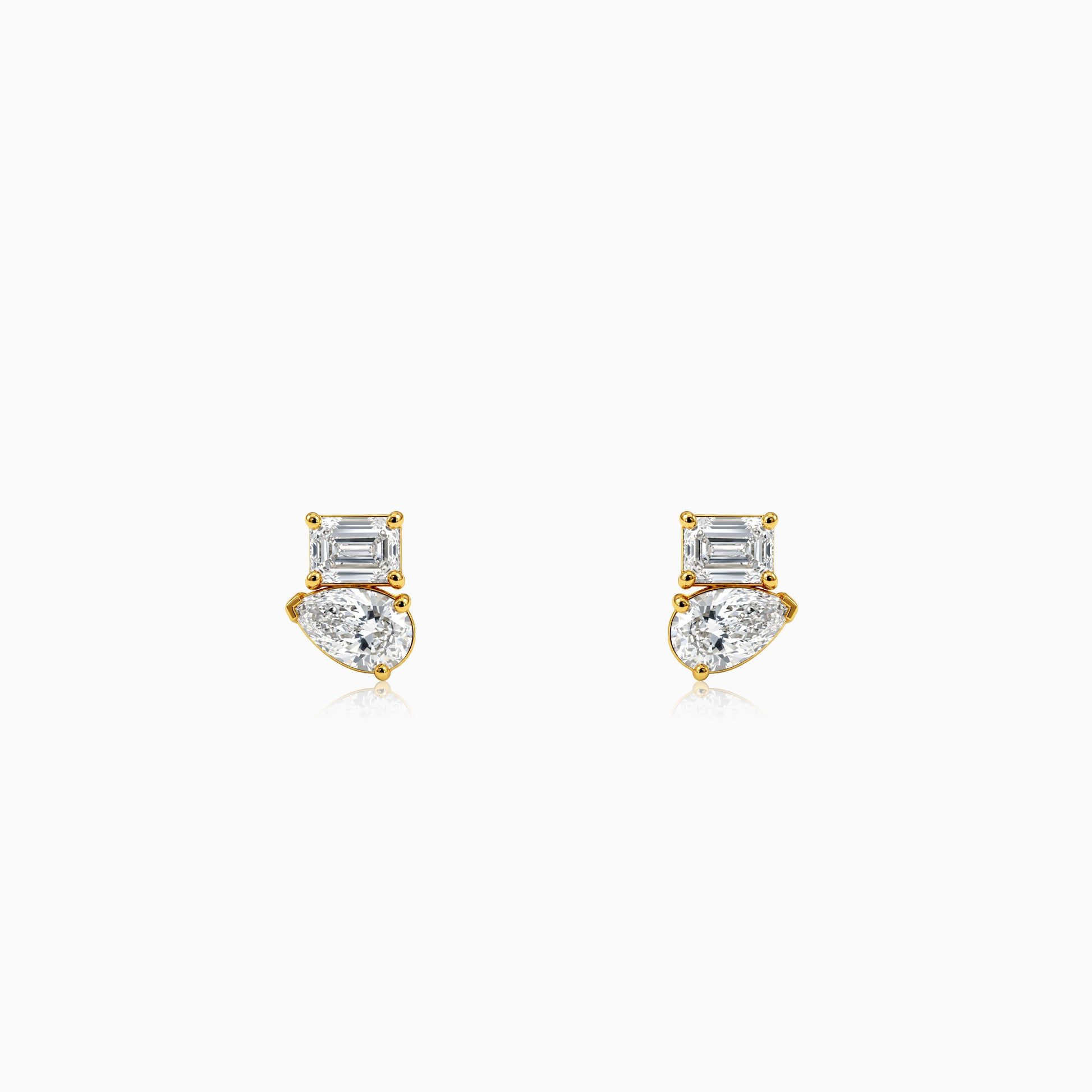 Gold Nova Luxe Lab Grown Diamond Studs