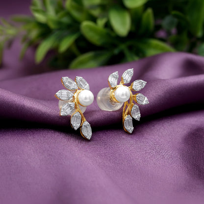 Gold Nova Trace Lab Grown Diamond Studs