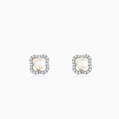 Gold Lumineuse Shine Lab Grown Diamond Earrings