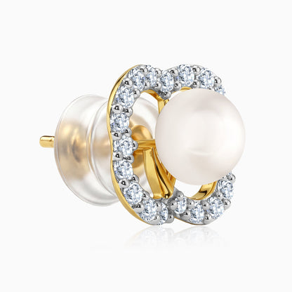 Anushka Sharma Gold Lumineuse Spark Lab Grown Diamond Earrings