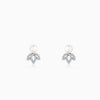 Gold Flos Lab Grown Diamond Earrings