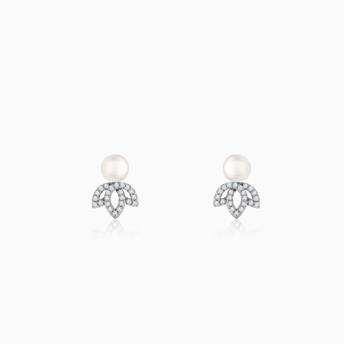 Anushka Sharma Gold Flos Lab Grown Diamond Earrings