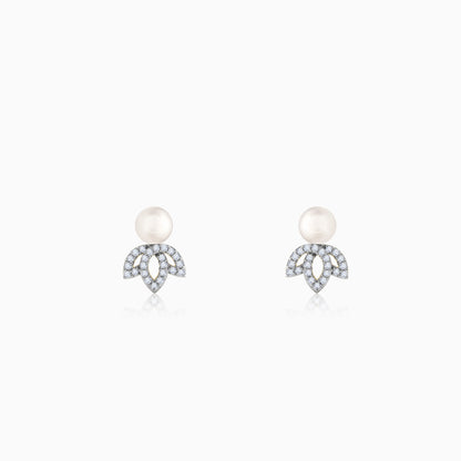 Gold Flos Lab Grown Diamond Earrings