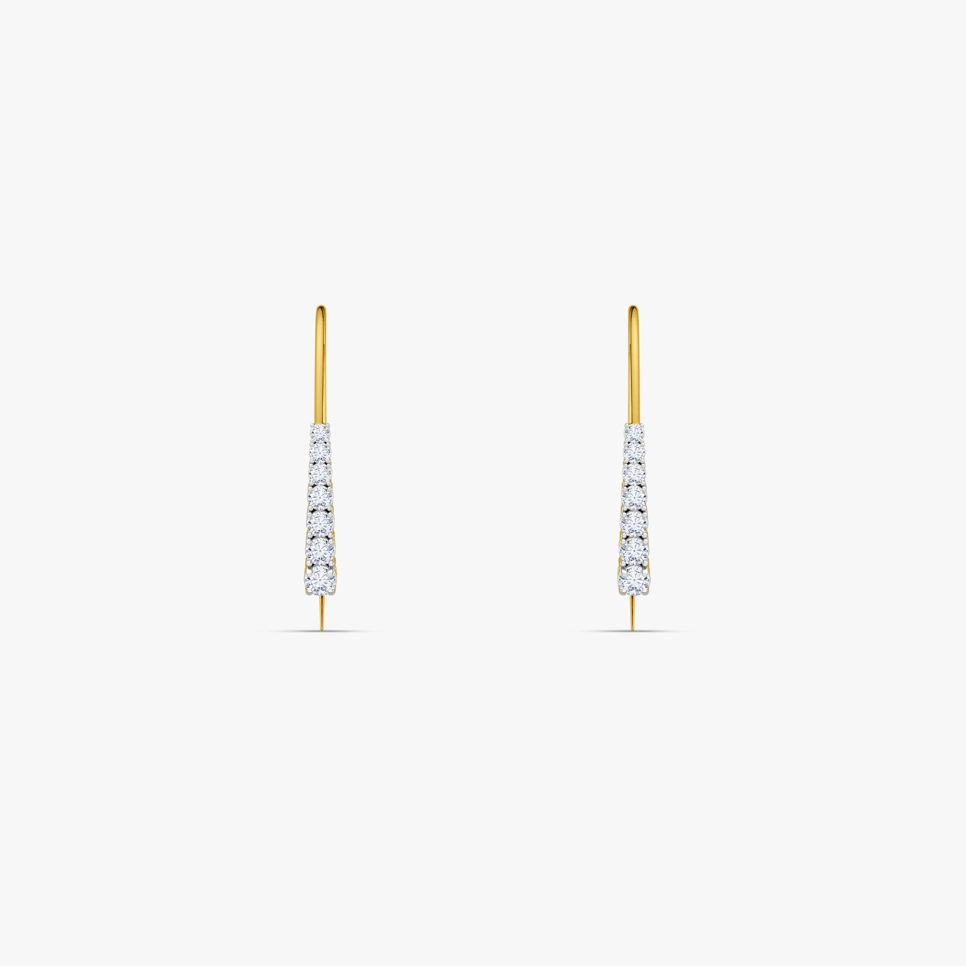 Gold Regal Legacy Lab Grown Diamond Earrings