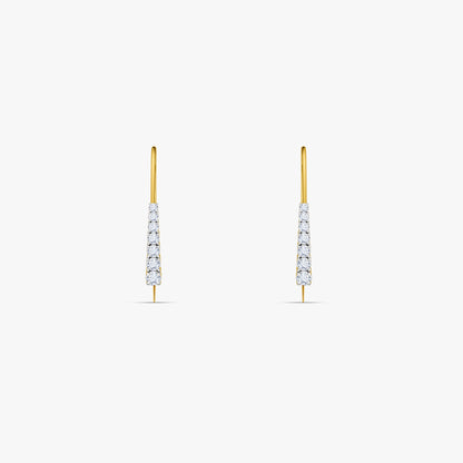 Gold Regal Legacy Lab Grown Diamond Earrings