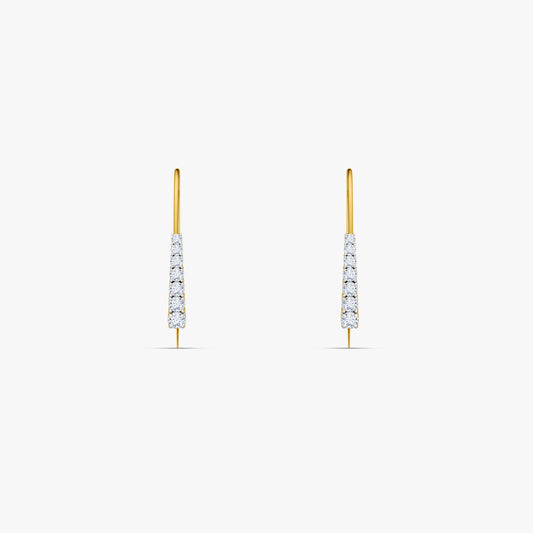 Gold Regal Legacy Lab Grown Diamond Earrings