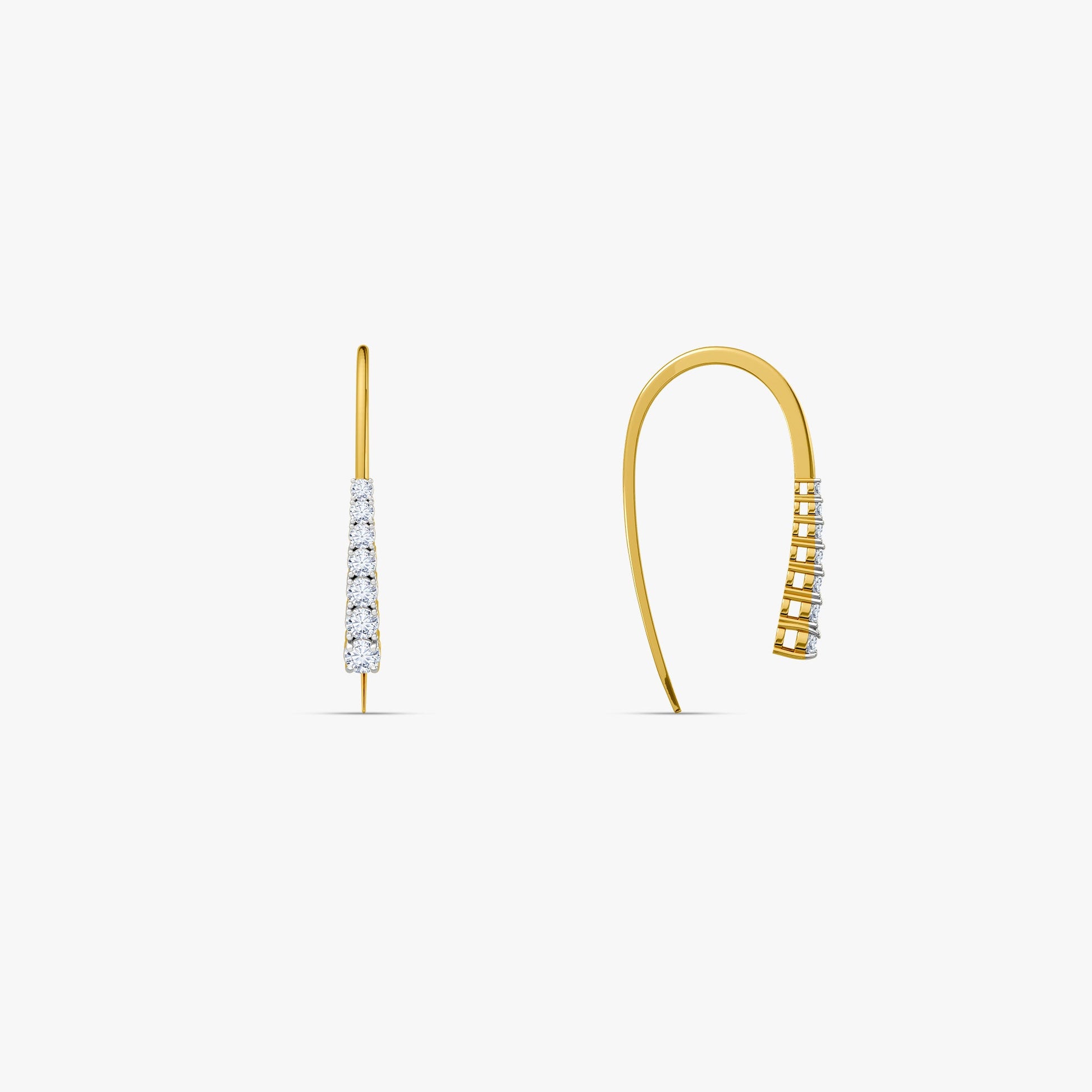 Gold Regal Legacy Lab Grown Diamond Earrings