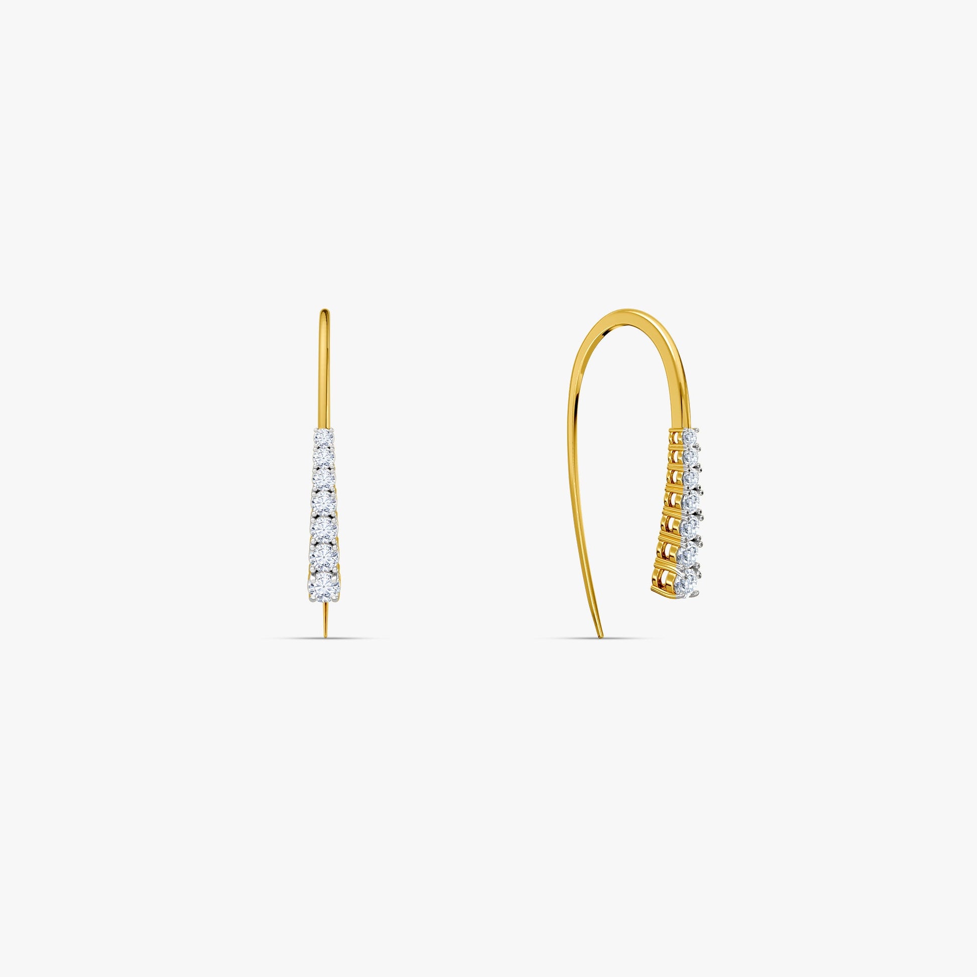 Gold Regal Legacy Lab Grown Diamond Earrings