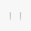 Gold Twilight Drop Lab Grown Diamond Earrings