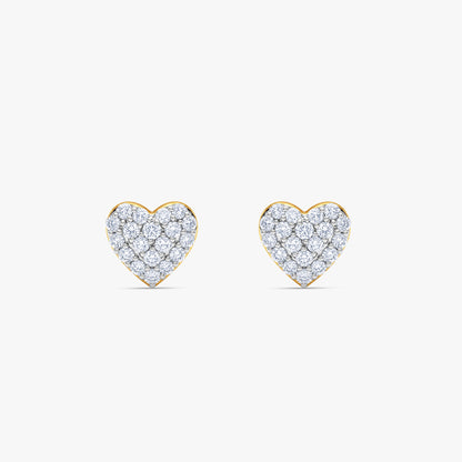 Gold Love Evermore Lab Grown Diamond Studs