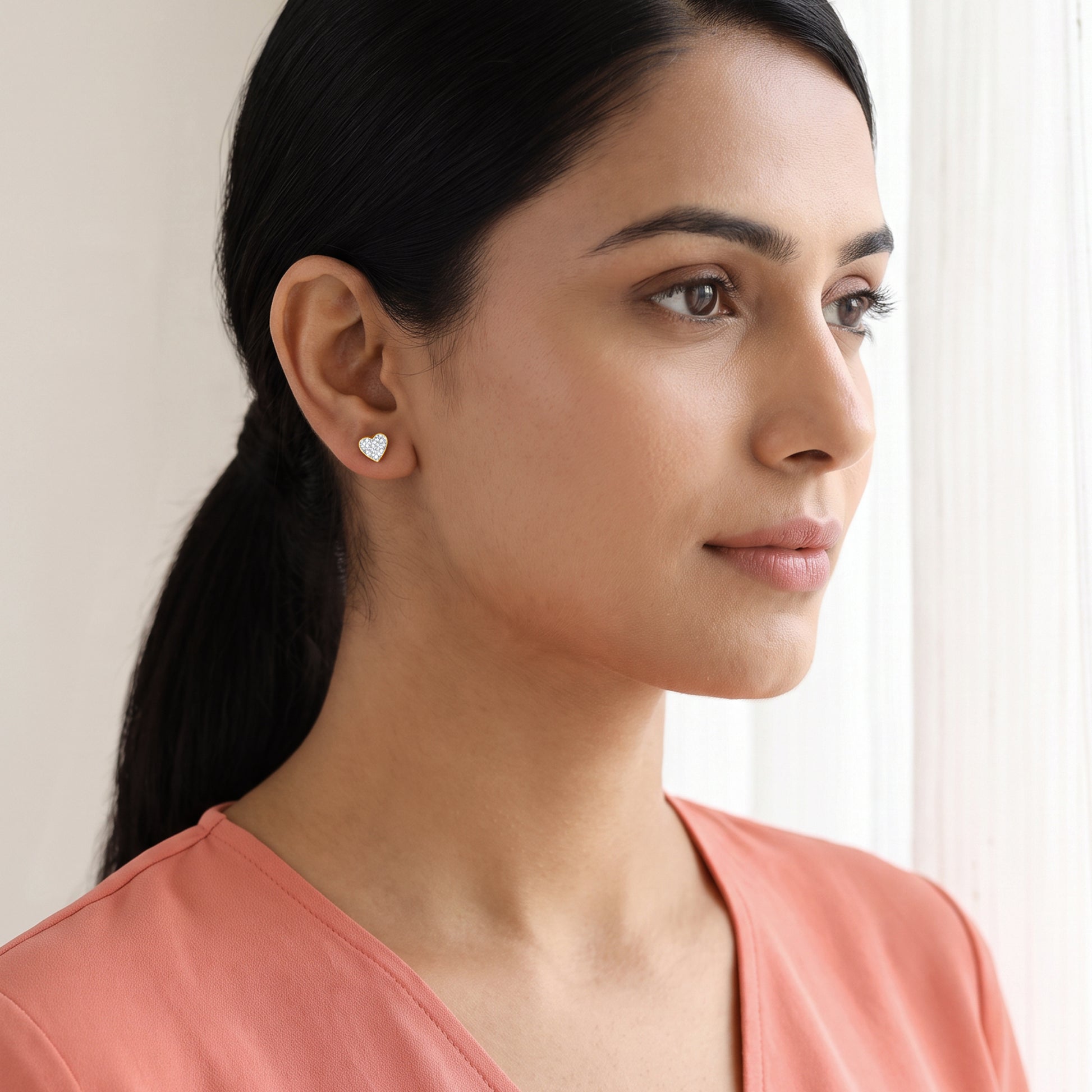 Gold Love Evermore Lab Grown Diamond Studs