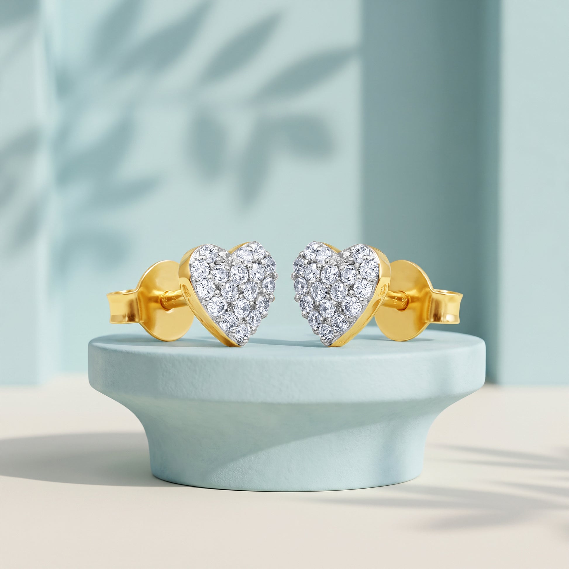 Gold Love Evermore Lab Grown Diamond Studs