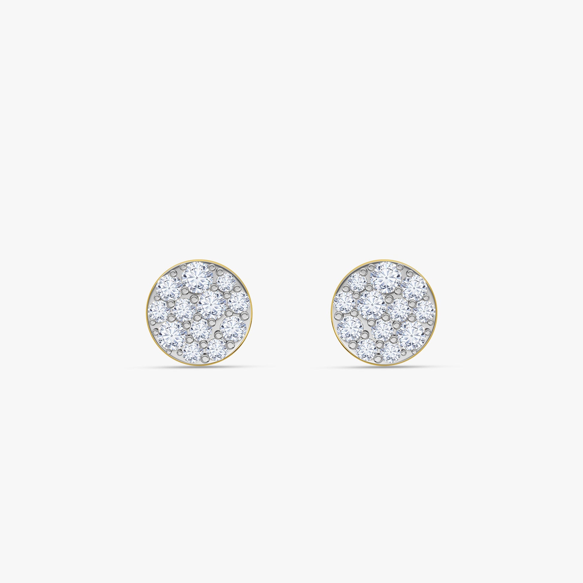 Gold Constellation Spark Lab Grown Diamond Earrings