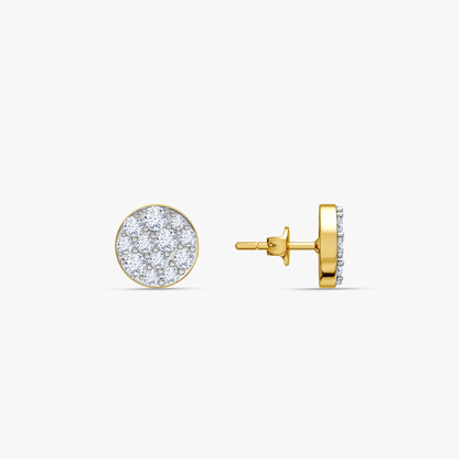 Gold Constellation Spark Lab Grown Diamond Earrings