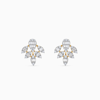 Gold Ivy Glow Lab Grown Diamond Earrings