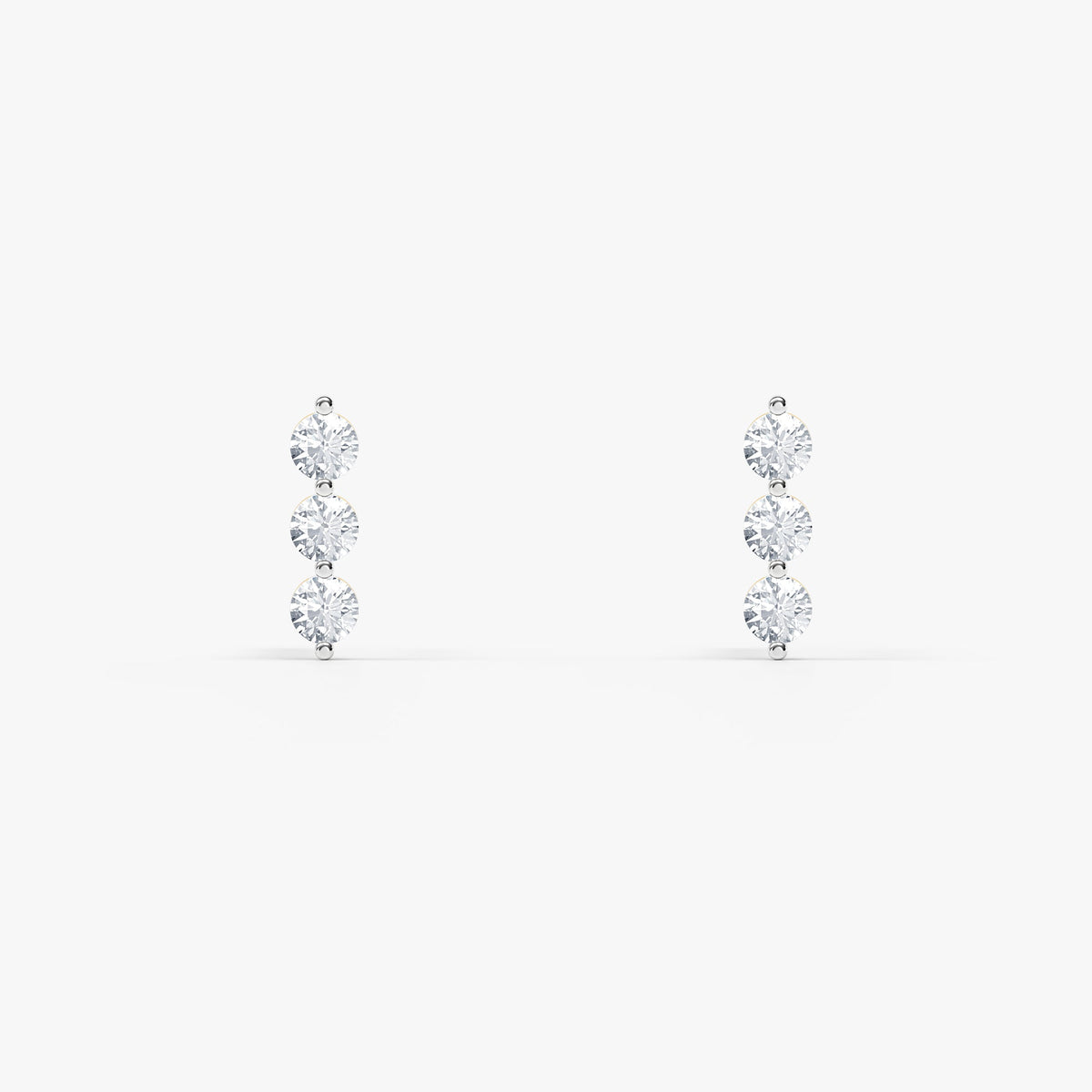 Gold Classic Grace Lab Grown Diamond Earrings