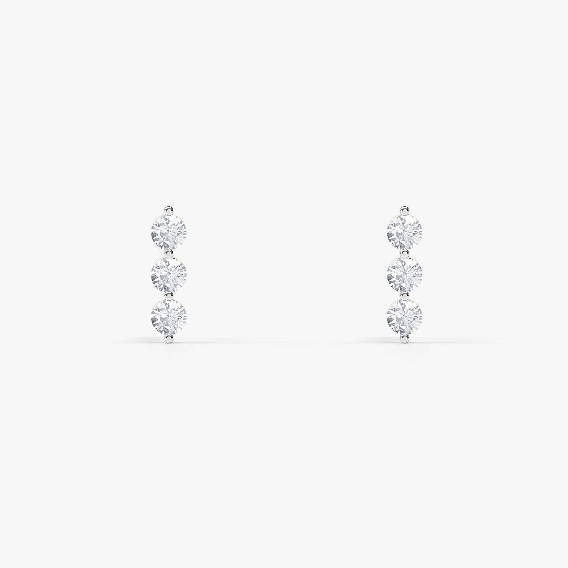 Gold Classic Grace Lab Grown Diamond Earrings