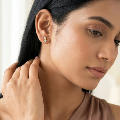 Gold Metamorphosis Lab Grown Diamond Earrings