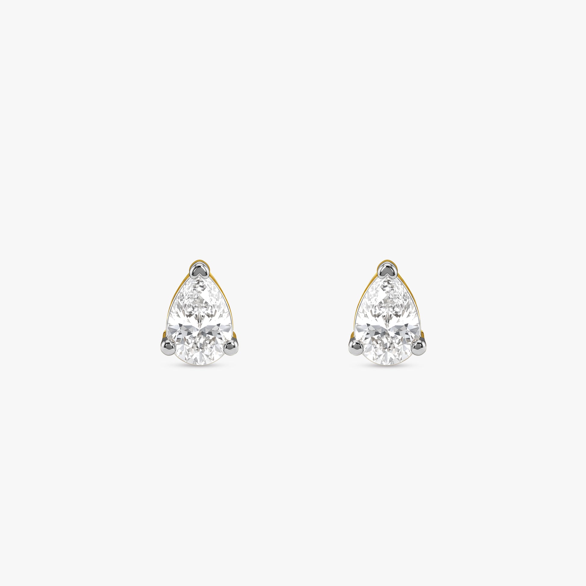 Gold Celeste Lab Grown Diamond Earrings