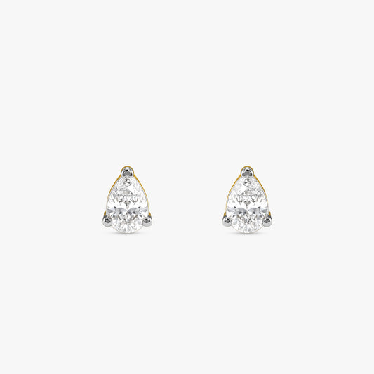 Gold Celeste Lab Grown Diamond Earrings