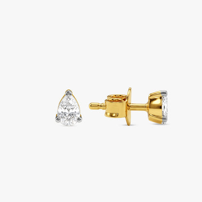 Gold Celeste Lab Grown Diamond Earrings