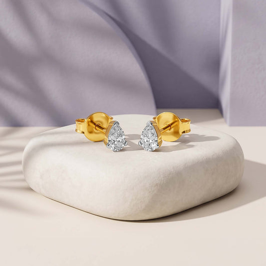 Gold Celeste Lab Grown Diamond Earrings