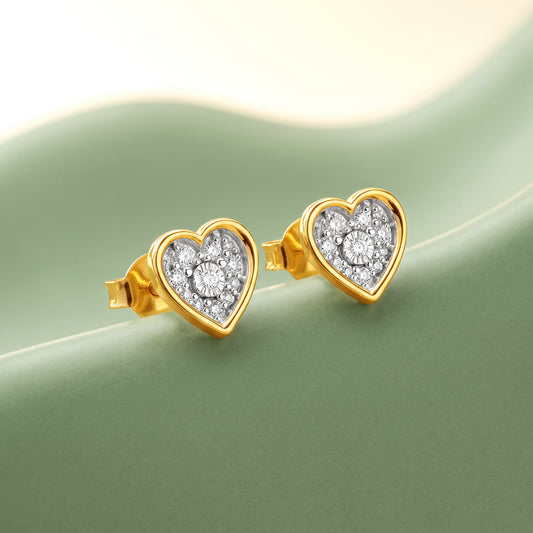 Gold Velvet Hour Lab Grown Diamond Earrings