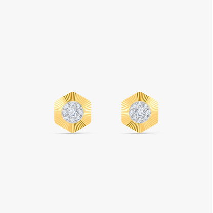 Gold Isyelle Lab Grown Diamond Earrings