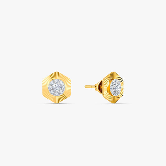 Gold Isyelle Lab Grown Diamond Earrings