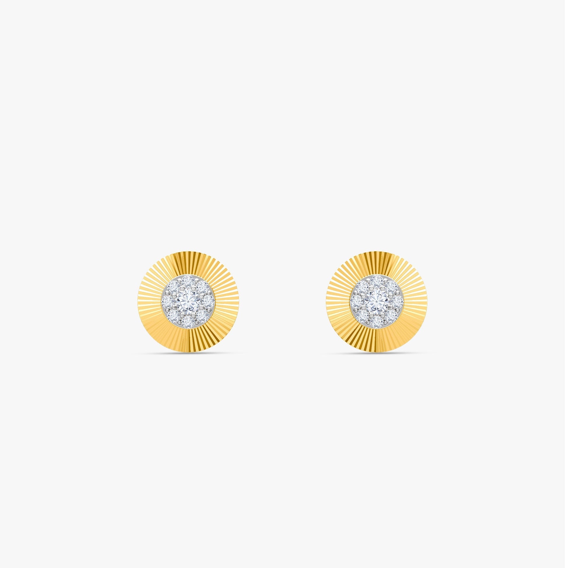 Gold Corielle Lab Grown Diamond Earrings