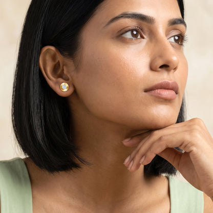 Gold Corielle Lab Grown Diamond Earrings