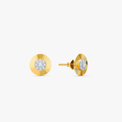 Gold Corielle Lab Grown Diamond Earrings