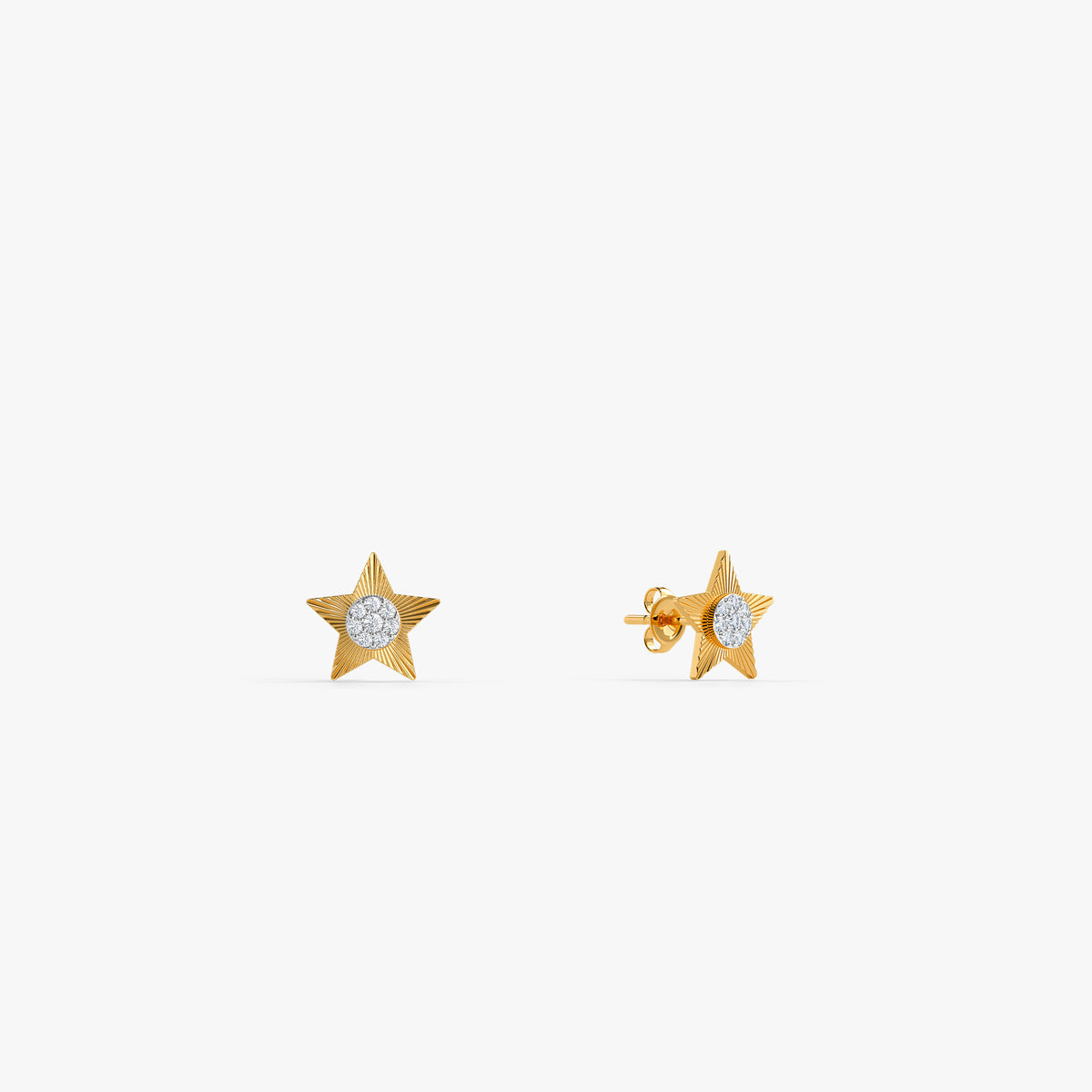 Gold Your Star Light Lab Grown Diamond Studs