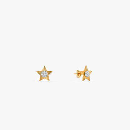 Gold Your Star Light Lab Grown Diamond Studs