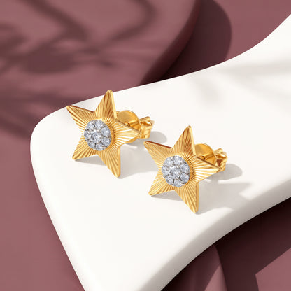 Gold Your Star Light Lab Grown Diamond Studs