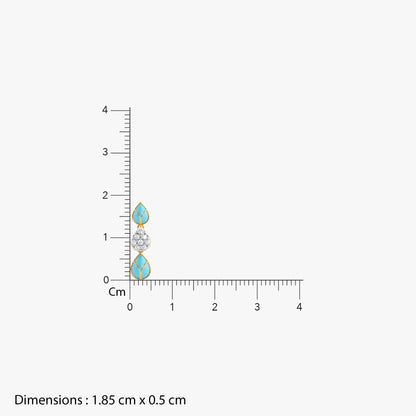 Gold Sama Lab Grown Diamond Earrings