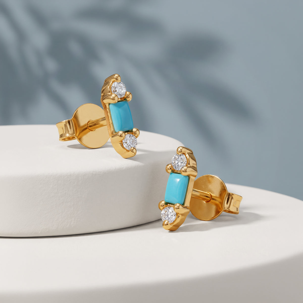 Gold Minoo Lab Grown Diamond Earrings