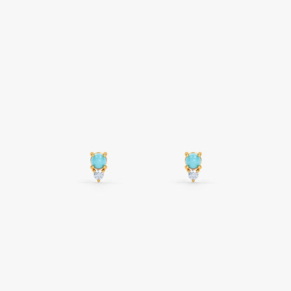 Gold Tara Lab Grown Diamond Earrings