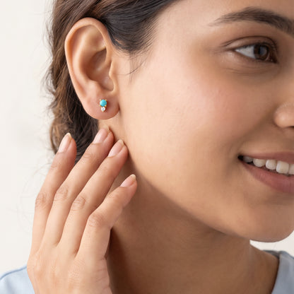 Gold Tara Lab Grown Diamond Earrings