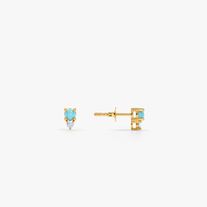 Gold Tara Lab Grown Diamond Earrings
