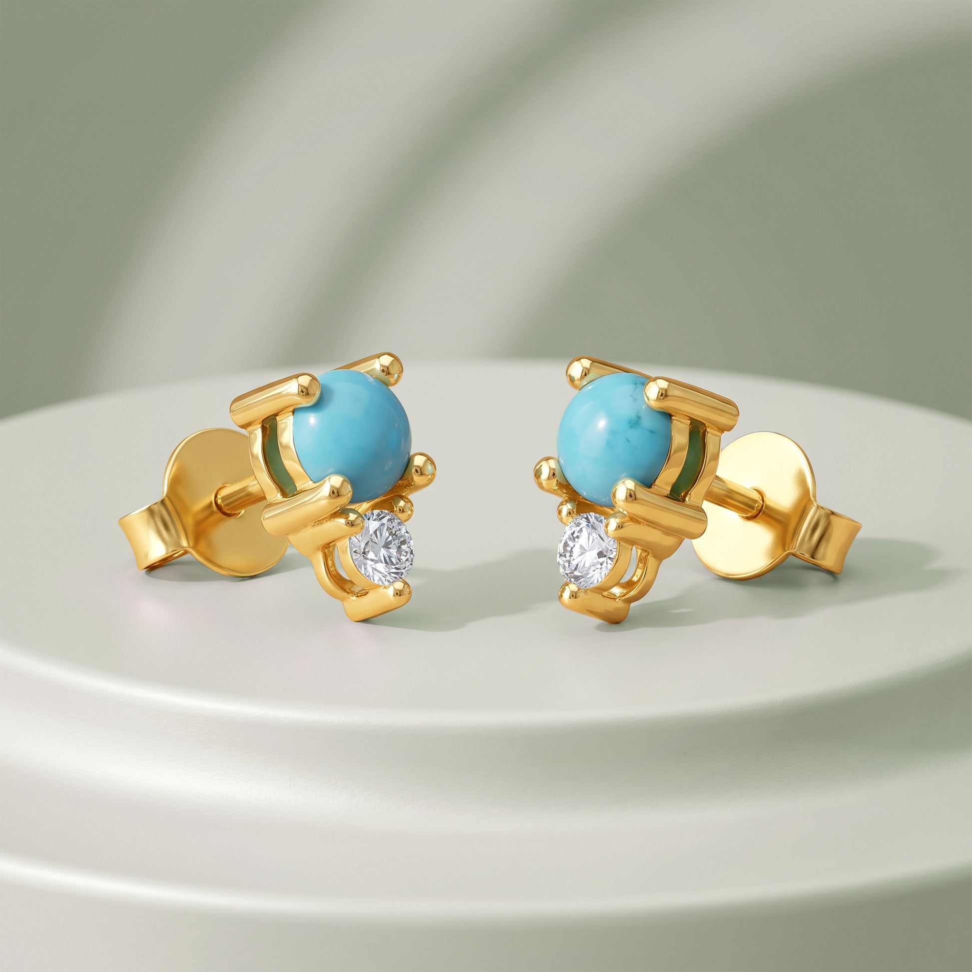 Gold Tara Lab Grown Diamond Earrings