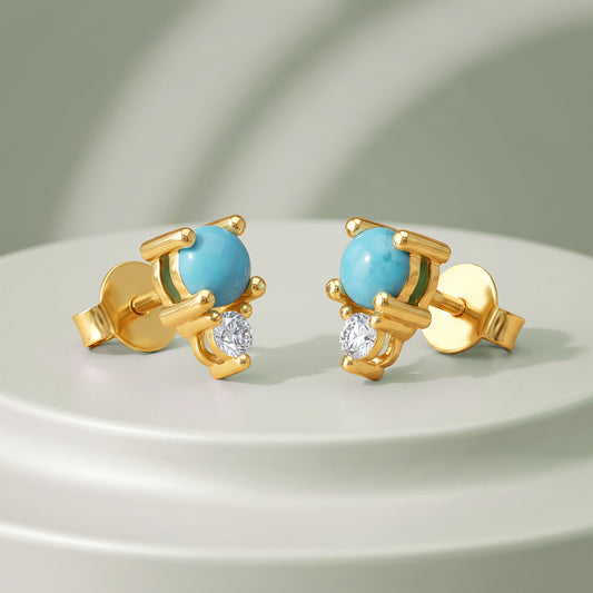 Gold Tara Lab Grown Diamond Earrings
