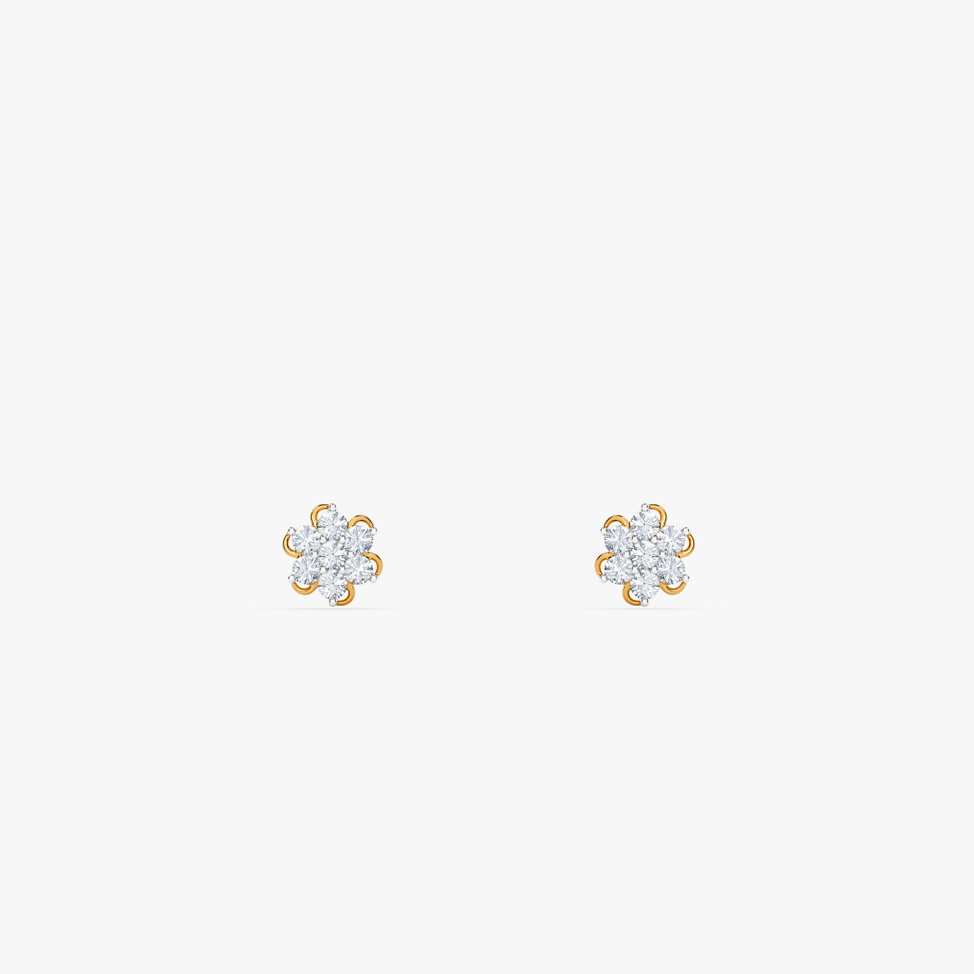 Gold Vellune Lab Grown Diamond Earrings