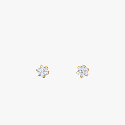 Gold Vellune Lab Grown Diamond Earrings